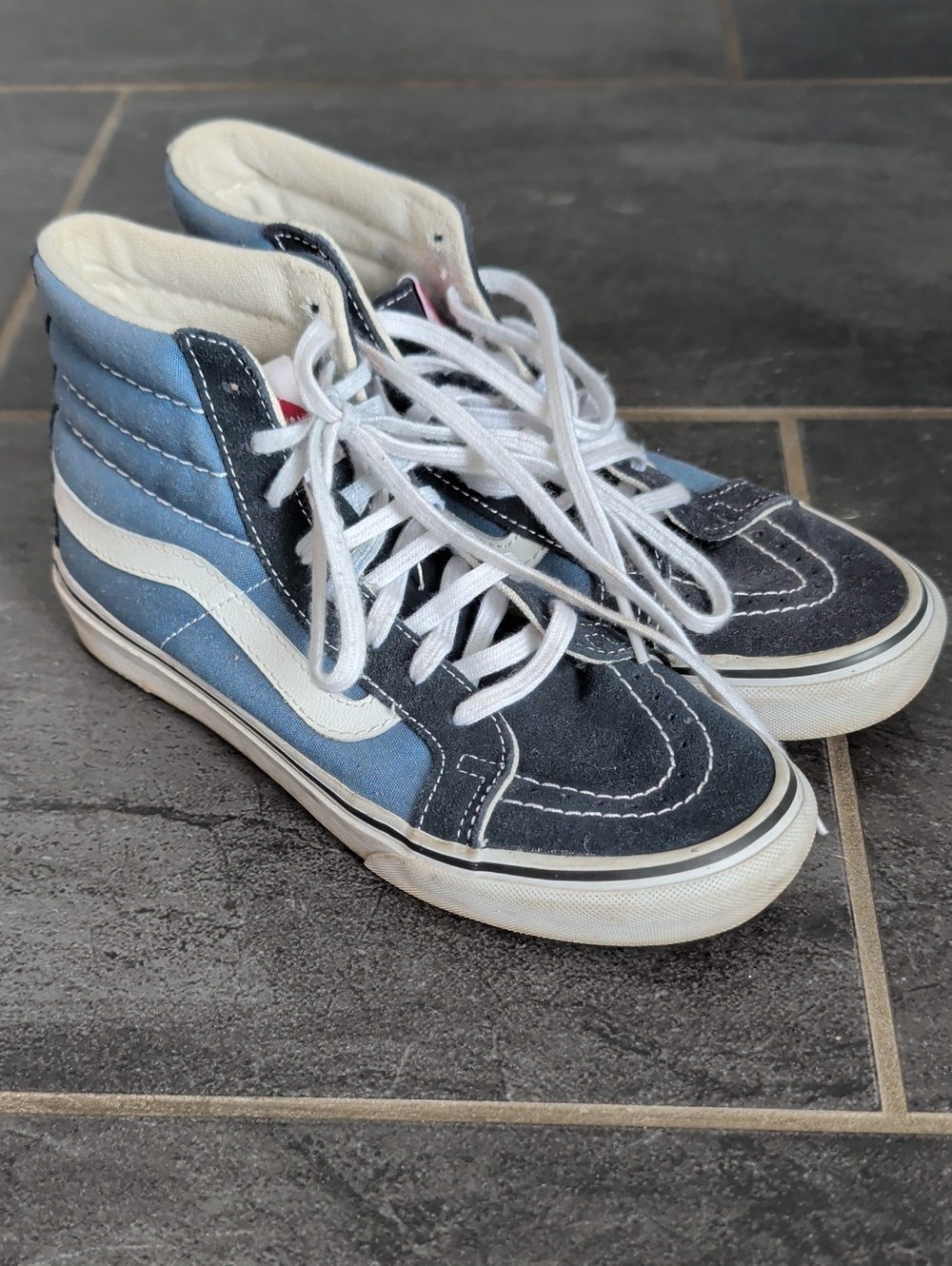 Vans SK8 Hi High top Skateboard Sneakers Size 7